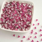 Triangle Diamond 4mm Zircon Beads Gold Base silver Base Black base 100PCS - Image 4