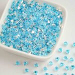 Triangle Diamond 4mm Zircon Beads Gold Base silver Base Black base 100PCS - Image 8