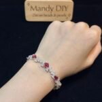 Kit 172 (Tutorial Ready) | DIY Bracelet Kit with 5A Zircon Beads | All-Inclusive Beginner Jewelry Making Gift for Women | Video Guide Included - Image 2