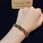 Kit 10 | DIY Bracelet Kit with 5A Zircon Beads | All-Inclusive Beginner Jewelry Making Gift for Women | Video Guide Included - Image 2