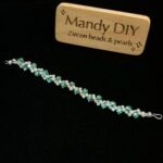 Kit 119 | DIY Bracelet Kit with 5A Zircon Beads | All-Inclusive Beginner Jewelry Making Gift for Women | Video Guide Included - Image 3