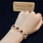 Kit 57 (Tutorial Ready) | DIY Bracelet Kit with 5A Zircon Beads | All-Inclusive Beginner Jewelry Making Gift for Women | Video Guide Included - Image 3