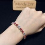 Kit 405 | DIY Bracelet Kit with 5A Zircon Beads | All-Inclusive Beginner Jewelry Making Gift for Women | Video Guide Included - Image 2