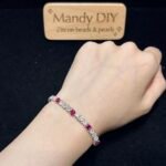 Kit 146A | DIY Bracelet Kit with 5A Zircon Beads | All-Inclusive Beginner Jewelry Making Gift for Women | Video Guide Included - Image 3