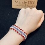 Kit 123 (Tutorial Ready) | DIY Bracelet Kit with 5A Zircon Beads | All-Inclusive Beginner Jewelry Making Gift for Women | Video Guide Included - Image 2