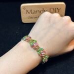 Kit 74 (Tutorial Ready) | DIY Bracelet Kit with 5A Zircon Beads | All-Inclusive Beginner Jewelry Making Gift for Women | Video Guide Included - Image 2