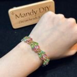 Kit 74 (Tutorial Ready) | DIY Bracelet Kit with 5A Zircon Beads | All-Inclusive Beginner Jewelry Making Gift for Women | Video Guide Included - Image 3