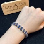 Kit 83 | DIY Bracelet Kit with 5A Zircon Beads | All-Inclusive Beginner Jewelry Making Gift for Women | Video Guide Included - Image 2