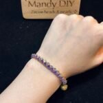 Kit 129 (Tutorial Ready) | DIY Bracelet Kit with 5A Zircon Beads | All-Inclusive Beginner Jewelry Making Gift for Women | Video Guide Included - Image 2