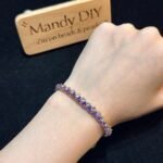 Kit 129 (Tutorial Ready) | DIY Bracelet Kit with 5A Zircon Beads | All-Inclusive Beginner Jewelry Making Gift for Women | Video Guide Included - Image 3