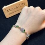 Kit 94 | DIY Bracelet Kit with 5A Zircon Beads | All-Inclusive Beginner Jewelry Making Gift for Women | Video Guide Included - Image 2