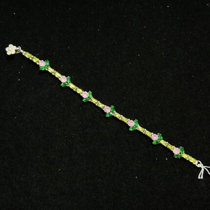 Kit 27 (Tutorial Ready) | DIY Bracelet Kit with 5A Zircon Beads | All-Inclusive Beginner Jewelry Making Gift for Women | Video Guide Included