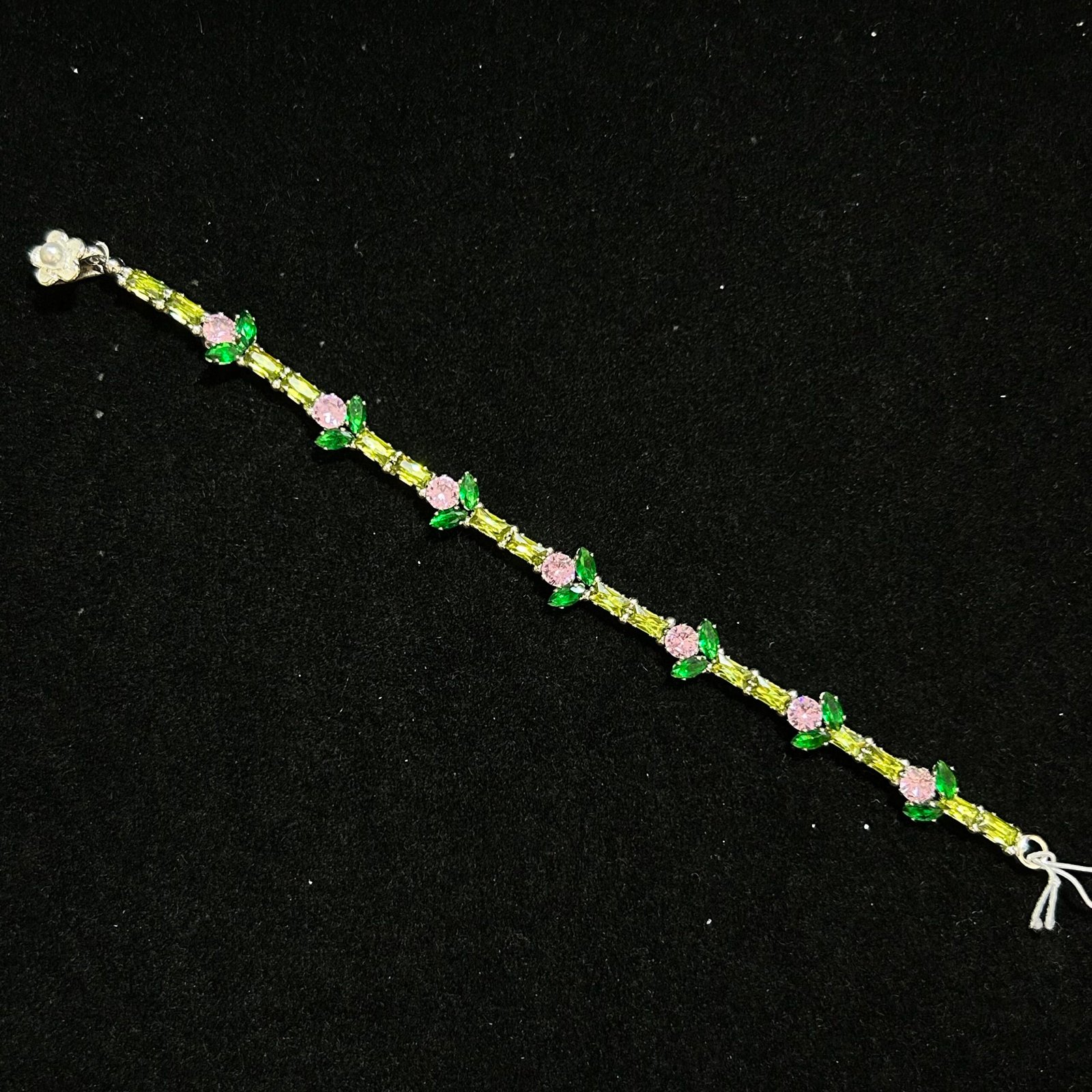 038-1 Kit 27 (Tutorial Ready) | DIY Bracelet Kit with 5A Zircon Beads | All-Inclusive Beginner Jewelry Making Gift for Women | Video Guide Included - Image 1