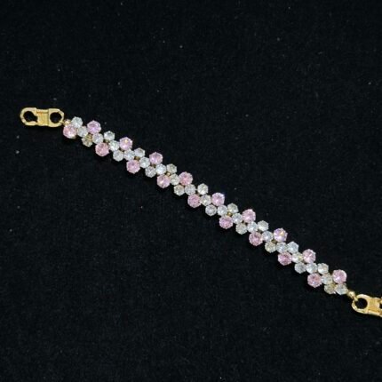 Kit 3 | DIY Bracelet Kit with 5A Zircon Beads | All-Inclusive Beginner Jewelry Making Gift for Women | Video Guide Included