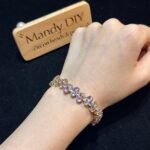 Kit 3 | DIY Bracelet Kit with 5A Zircon Beads | All-Inclusive Beginner Jewelry Making Gift for Women | Video Guide Included - Image 2