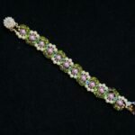 Kit 153 | DIY Bracelet Kit with 5A Zircon Beads | All-Inclusive Beginner Jewelry Making Gift for Women | Video Guide Included