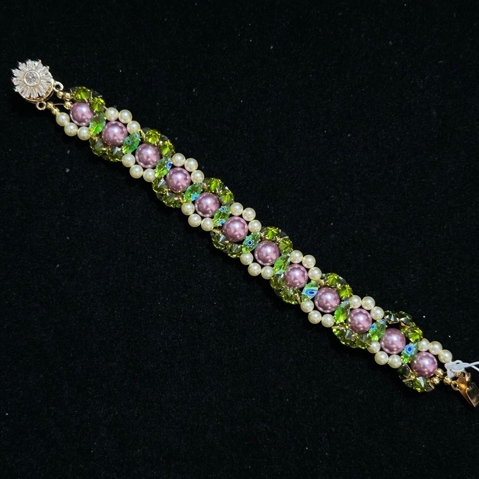 041-1 Kit 153 | DIY Bracelet Kit with 5A Zircon Beads | All-Inclusive Beginner Jewelry Making Gift for Women | Video Guide Included - Image 1