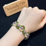 Kit 153 | DIY Bracelet Kit with 5A Zircon Beads | All-Inclusive Beginner Jewelry Making Gift for Women | Video Guide Included - Image 2