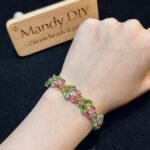 Kit 165 (Tutorial Ready) | DIY Bracelet Kit with 5A Zircon Beads | All-Inclusive Beginner Jewelry Making Gift for Women | Video Guide Included - Image 2