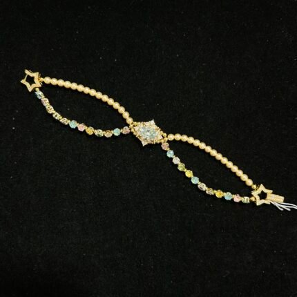 Kit 169 | DIY Bracelet Kit with 5A Zircon Beads | All-Inclusive Beginner Jewelry Making Gift for Women | Video Guide Included