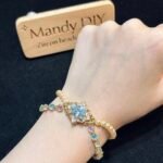 Kit 169 | DIY Bracelet Kit with 5A Zircon Beads | All-Inclusive Beginner Jewelry Making Gift for Women | Video Guide Included - Image 2