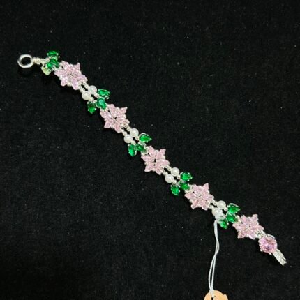 Kit 25 | DIY Bracelet Kit with 5A Zircon Beads | All-Inclusive Beginner Jewelry Making Gift for Women | Video Guide Included