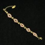 Kit 106 | DIY Bracelet Kit with 5A Zircon Beads | All-Inclusive Beginner Jewelry Making Gift for Women | Video Guide Included