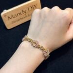 Kit 106 | DIY Bracelet Kit with 5A Zircon Beads | All-Inclusive Beginner Jewelry Making Gift for Women | Video Guide Included - Image 3