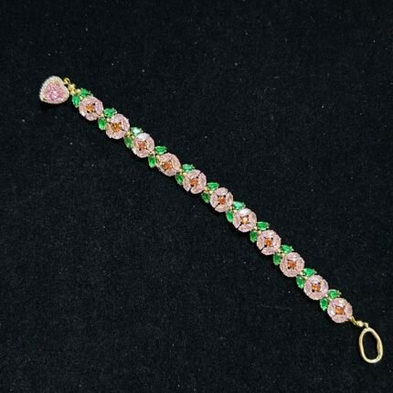 Kit 15 | DIY Bracelet Kit with 5A Zircon Beads | All-Inclusive Beginner Jewelry Making Gift for Women | Video Guide Included