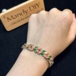 Kit 15 | DIY Bracelet Kit with 5A Zircon Beads | All-Inclusive Beginner Jewelry Making Gift for Women | Video Guide Included - Image 2