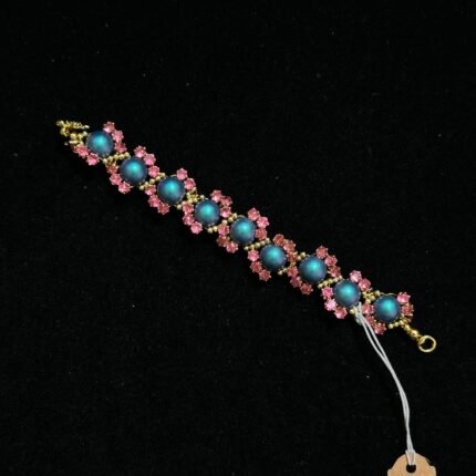 Kit 67 | DIY Bracelet Kit with 5A Zircon Beads | All-Inclusive Beginner Jewelry Making Gift for Women | Video Guide Included