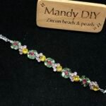 Kit 230 | DIY Bracelet Kit with 5A Zircon Beads | All-Inclusive Beginner Jewelry Making Gift for Women | Video Guide Included