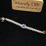 Kit 43 | DIY Bracelet Kit with 5A Zircon Beads | All-Inclusive Beginner Jewelry Making Gift for Women | Video Guide Included