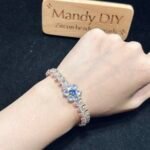 Kit 43 | DIY Bracelet Kit with 5A Zircon Beads | All-Inclusive Beginner Jewelry Making Gift for Women | Video Guide Included - Image 4