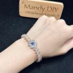 Kit 43 | DIY Bracelet Kit with 5A Zircon Beads | All-Inclusive Beginner Jewelry Making Gift for Women | Video Guide Included - Image 2