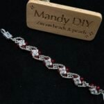 Kit 128 | DIY Bracelet Kit with 5A Zircon Beads | All-Inclusive Beginner Jewelry Making Gift for Women | Video Guide Included - Image 2