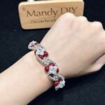 Kit 128 | DIY Bracelet Kit with 5A Zircon Beads | All-Inclusive Beginner Jewelry Making Gift for Women | Video Guide Included - Image 3