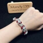 Kit 128 | DIY Bracelet Kit with 5A Zircon Beads | All-Inclusive Beginner Jewelry Making Gift for Women | Video Guide Included - Image 4