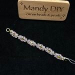 Kit 51 | DIY Bracelet Kit with 5A Zircon Beads | All-Inclusive Beginner Jewelry Making Gift for Women | Video Guide Included