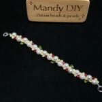 Kit 404 | DIY Bracelet Kit with 5A Zircon Beads | All-Inclusive Beginner Jewelry Making Gift for Women | Video Guide Included