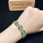 Kit 21 | DIY Bracelet Kit with 5A Zircon Beads | All-Inclusive Beginner Jewelry Making Gift for Women | Video Guide Included - Image 3