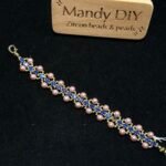 Kit 1 | DIY Bracelet Kit with 5A Zircon Beads | All-Inclusive Beginner Jewelry Making Gift for Women | Video Guide Included