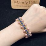 Kit 1 | DIY Bracelet Kit with 5A Zircon Beads | All-Inclusive Beginner Jewelry Making Gift for Women | Video Guide Included - Image 3