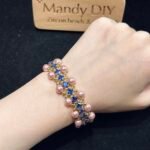 Kit 1 | DIY Bracelet Kit with 5A Zircon Beads | All-Inclusive Beginner Jewelry Making Gift for Women | Video Guide Included - Image 2