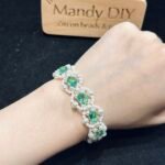 Kit 72 | DIY Bracelet Kit with 5A Zircon Beads | All-Inclusive Beginner Jewelry Making Gift for Women | Video Guide Included - Image 4