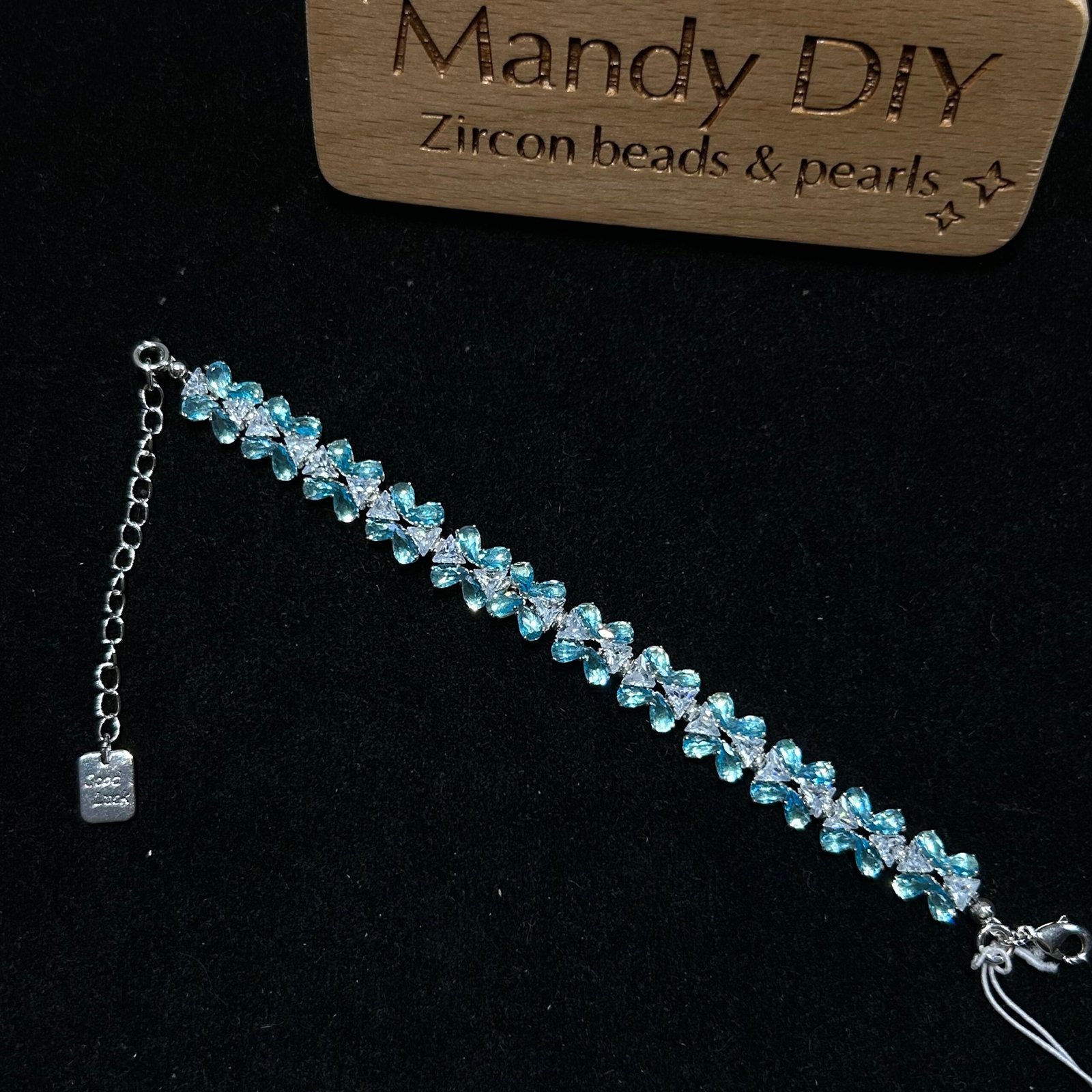 059-2 Kit 110 (Tutorial Ready) | DIY Bracelet Kit with 5A Zircon Beads | All-Inclusive Beginner Jewelry Making Gift for Women | Video Guide Included - Image 1