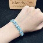 Kit 110 (Tutorial Ready) | DIY Bracelet Kit with 5A Zircon Beads | All-Inclusive Beginner Jewelry Making Gift for Women | Video Guide Included - Image 2