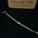 Kit 237 (Tutorial Ready) | DIY Bracelet Kit with 5A Zircon Beads | All-Inclusive Beginner Jewelry Making Gift for Women | Video Guide Included - Image 4