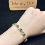 Kit 50 | DIY Bracelet Kit with 5A Zircon Beads | All-Inclusive Beginner Jewelry Making Gift for Women | Video Guide Included - Image 2