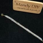 Kit 215 (Tutorial Ready) | DIY Bracelet Kit with 5A Zircon Beads | All-Inclusive Beginner Jewelry Making Gift for Women | Video Guide Included